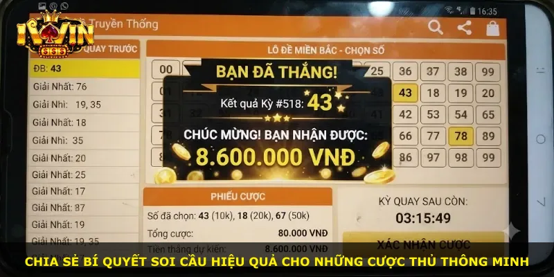 Chia sẻ bí quyết soi cầu hiệu quả cho những cược thủ thông minh