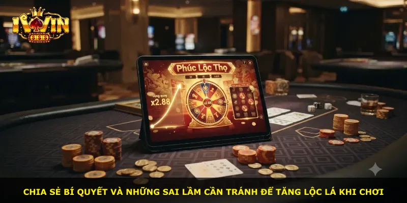 Chia sẻ bí quyết và những sai lầm cần tránh để tăng lộc lá khi chơi