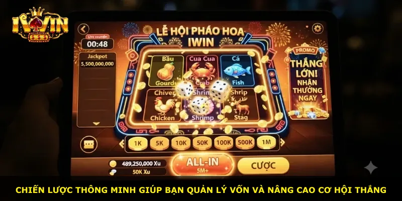 Chiến lược thông minh giúp bạn quản lý vốn và nâng cao cơ hội thắng