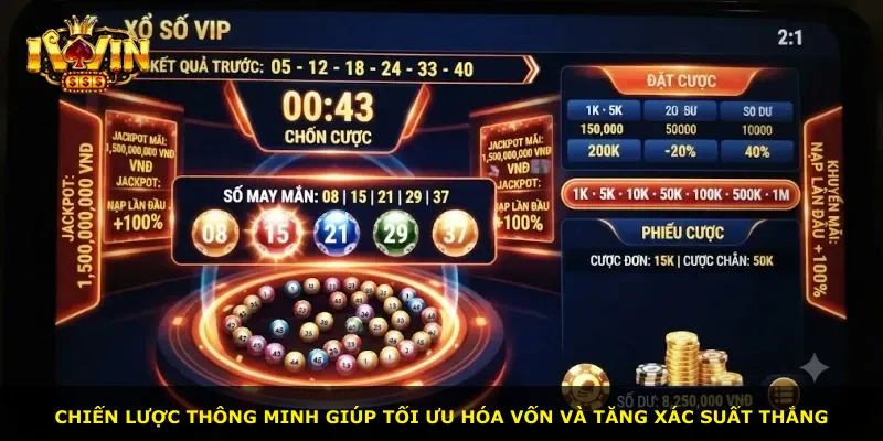 Chiến lược thông minh giúp tối ưu hóa vốn và tăng xác suất thắng