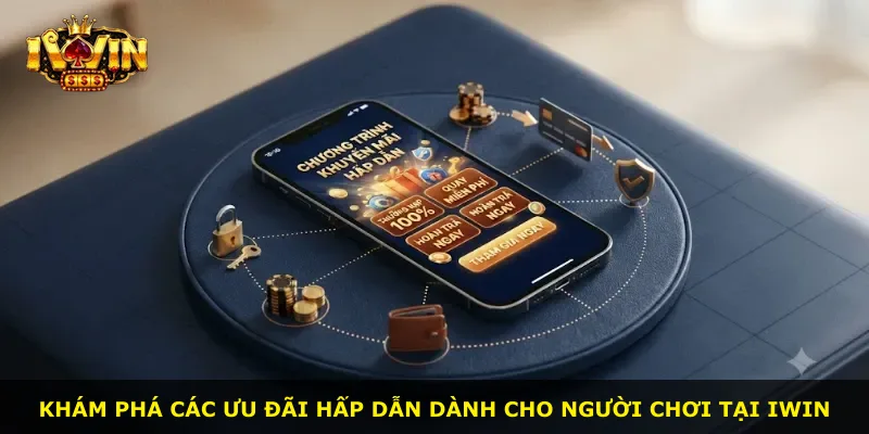 Khám phá các ưu đãi hấp dẫn dành cho người chơi tại iWin