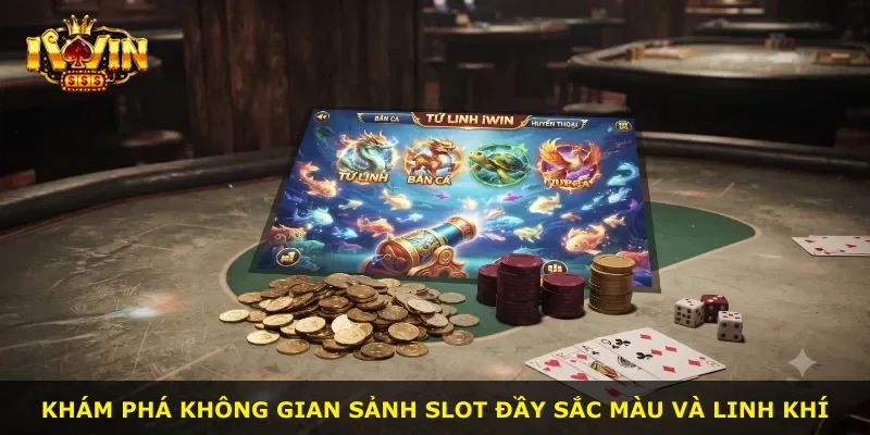 Khám phá không gian sảnh slot đầy sắc màu và linh khí