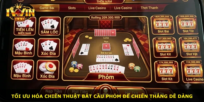 Tối ưu hóa chiến thuật bắt cầu phỏm để chiến thắng dễ dàng